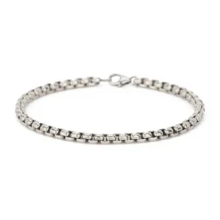 Mara Scalise - Bracelet Box Chain - Silver