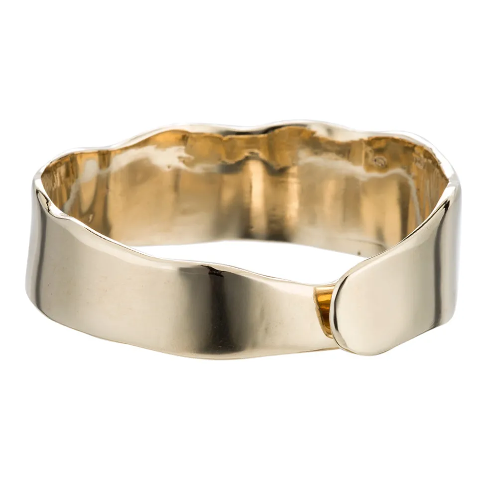 Mara Scalise - Bracelet Organic Cuff - Gold