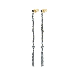 Marie Laure Chamorel - Boucles d'oreilles n°815 - Ruthenium