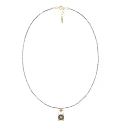 Marie Laure Chamorel - Collier n°893 - Ruthenium