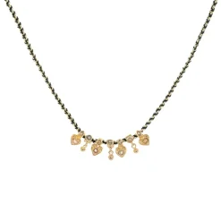 Marie Laure Chamorel - Collier n°902 - Gold Black
