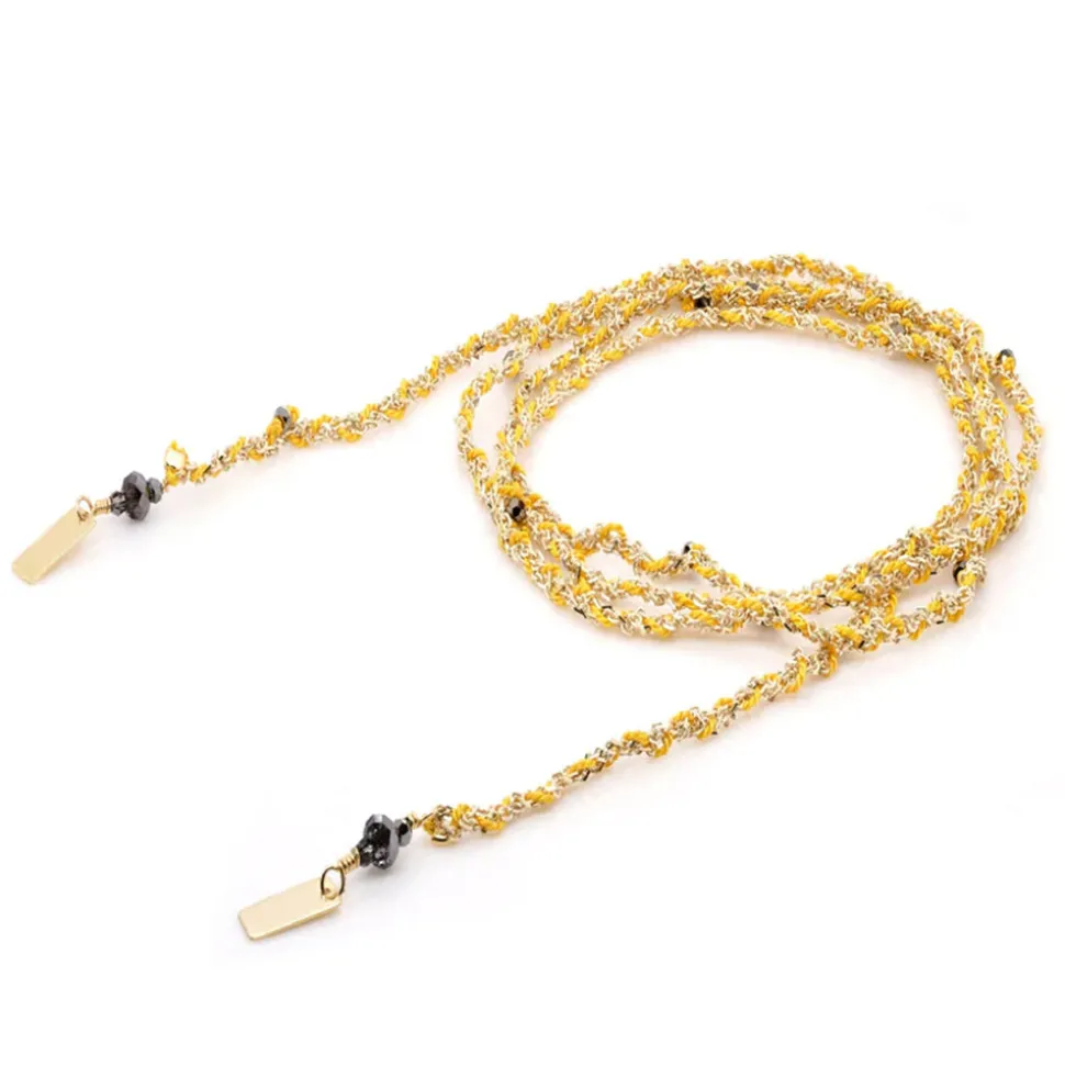 Marie Laure Chamorel - Collier n°182 - Gold Yellow