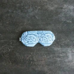 Masque Yeux Chauffant et Réfrigérant – Bandana Bleu