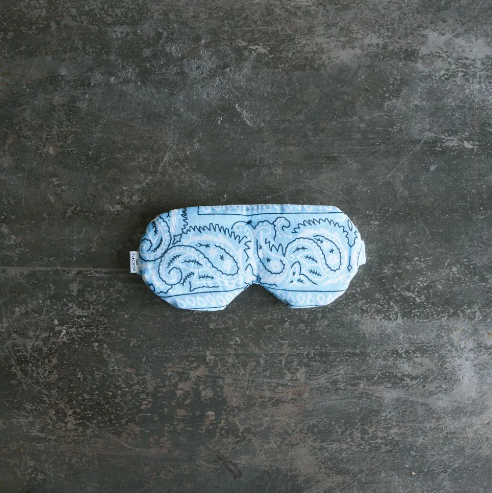 Masque Yeux Chauffant et Réfrigérant – Bandana Bleu