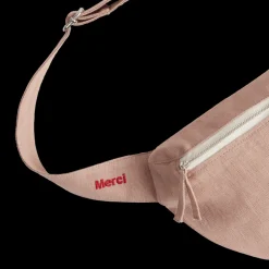Merci - Banane To Go en lin - Rose Argile