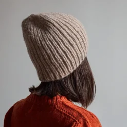 Merci - Bonnet en laine d'alpaga - Blanc Cassé