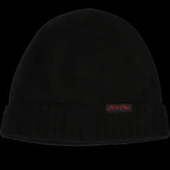 Merci - Bonnet en laine et cachemire - Noir & Rouge