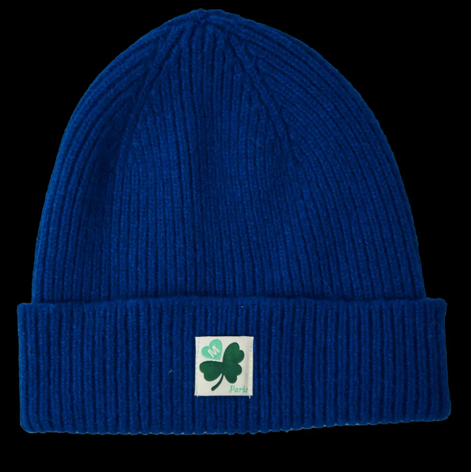 Merci - Bonnet Lucky - Bleu & Vert
