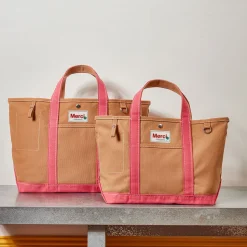 Merci - Cabas Candide en canvas - Rose