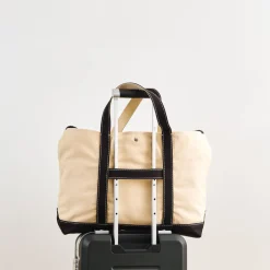Merci - Cabas Candide XL en canvas - Noir