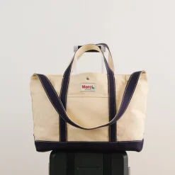 Merci - Cabas Candide XL en canvas - Marine