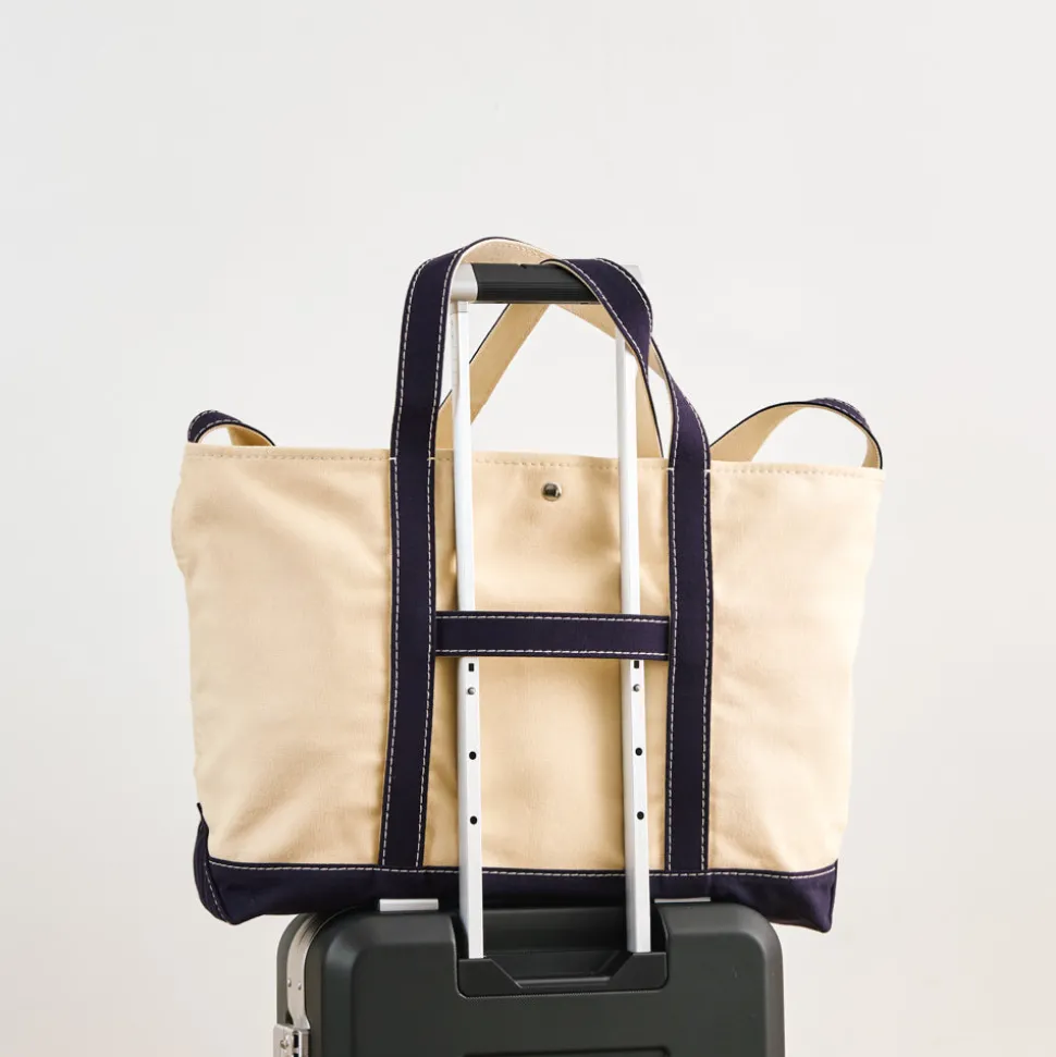 Merci - Cabas Candide XL en canvas - Marine