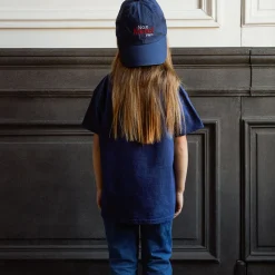 Merci - Casquette Enfant Non Merci "Rive Droite" - Bleu Marine