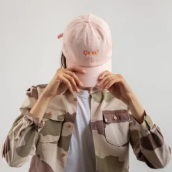 Merci - Casquette Merci Ca Va - Rose