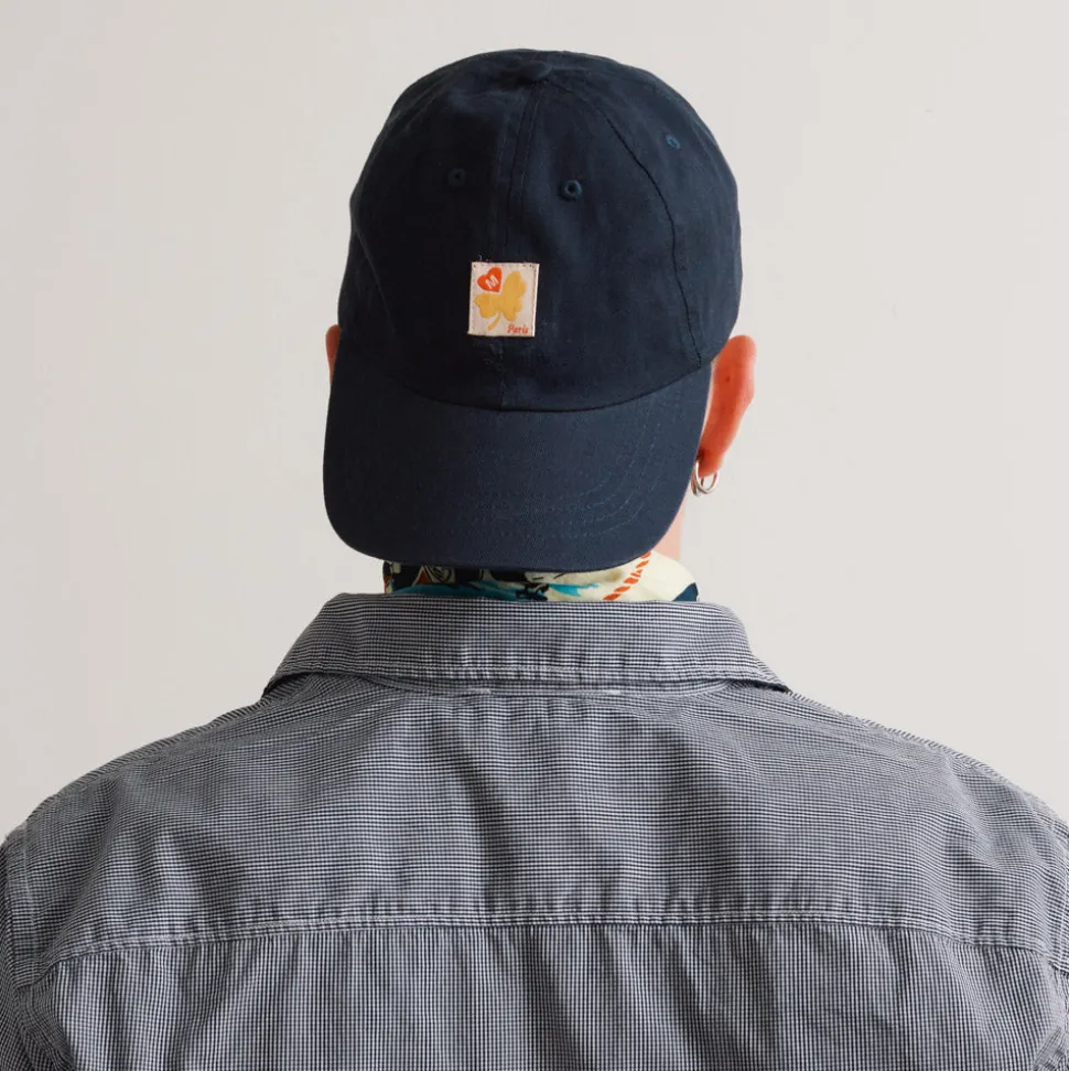 Merci - Casquette Trèfle Patch - Marine