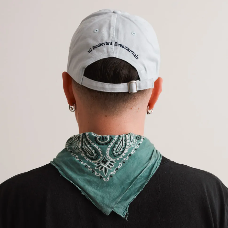 Merci - Casquette Trèfle Patch - Bleu Ciel
