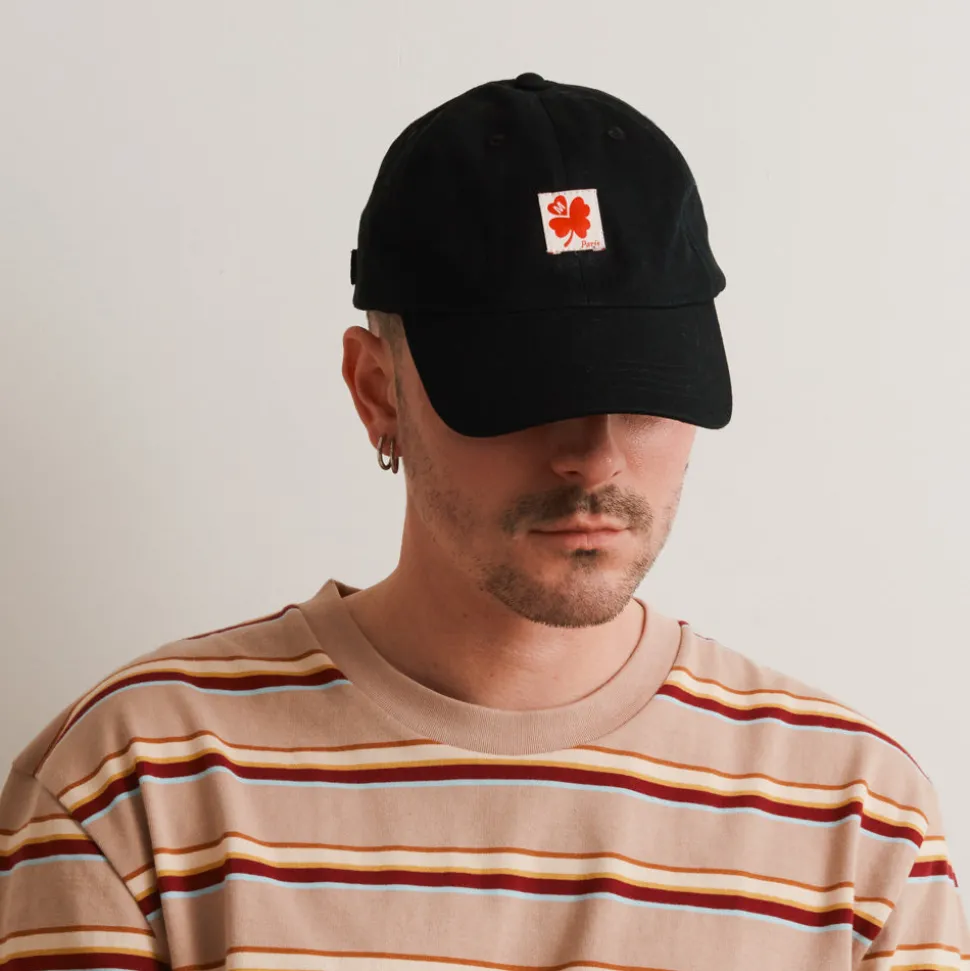 Merci - Casquette Trèfle Patch - Noir