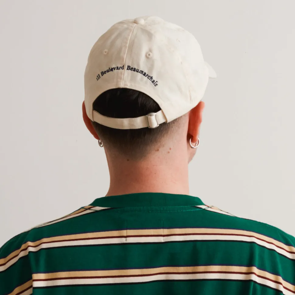 Merci - Casquette Trèfle Patch - Ecru