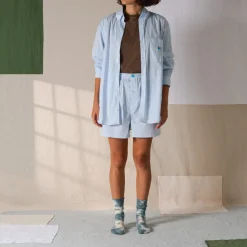 Merci - Chemise Basile - Carreaux Bleu