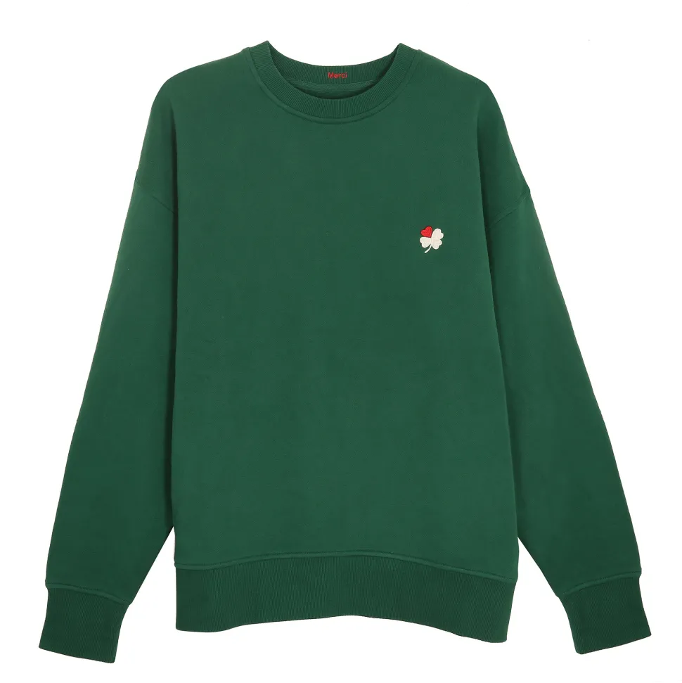 Merci - Crewneck Charles - Vert