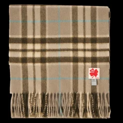 Merci - Echarpe en cachemire Harry - Carreaux Beige