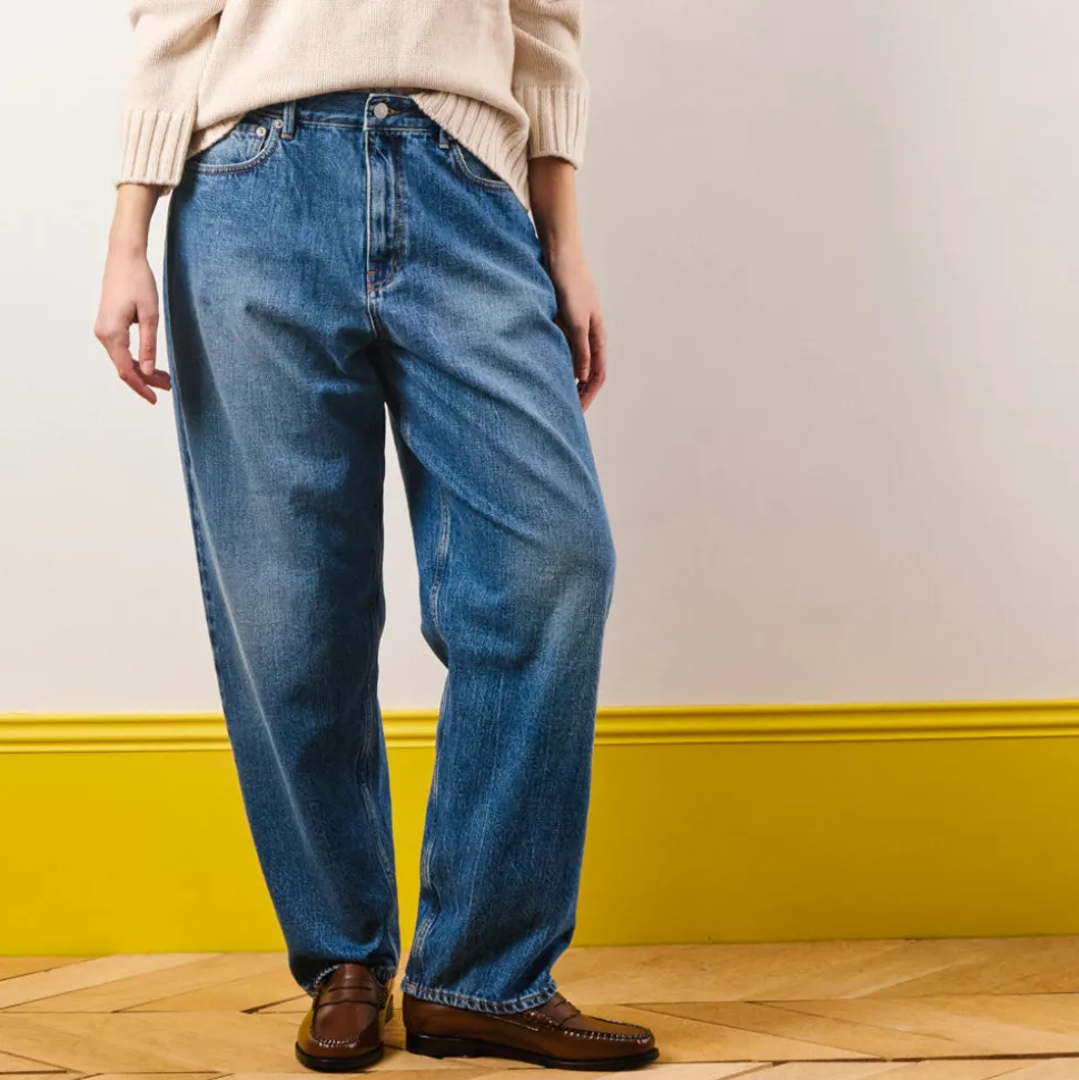 Merci - Jeans Carrot Trèfle - Stonewash