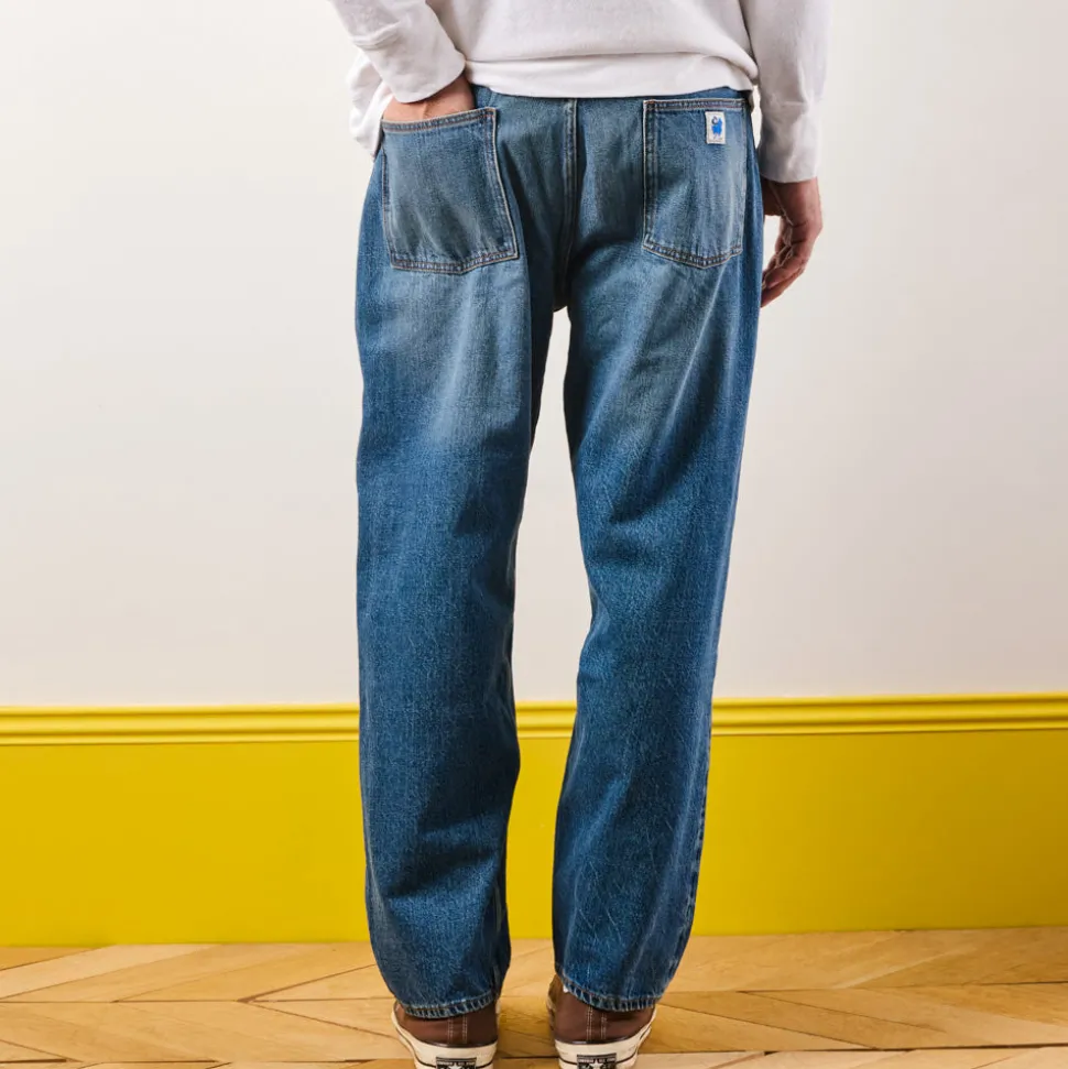 Merci - Jeans Carrot Trèfle - Stonewash