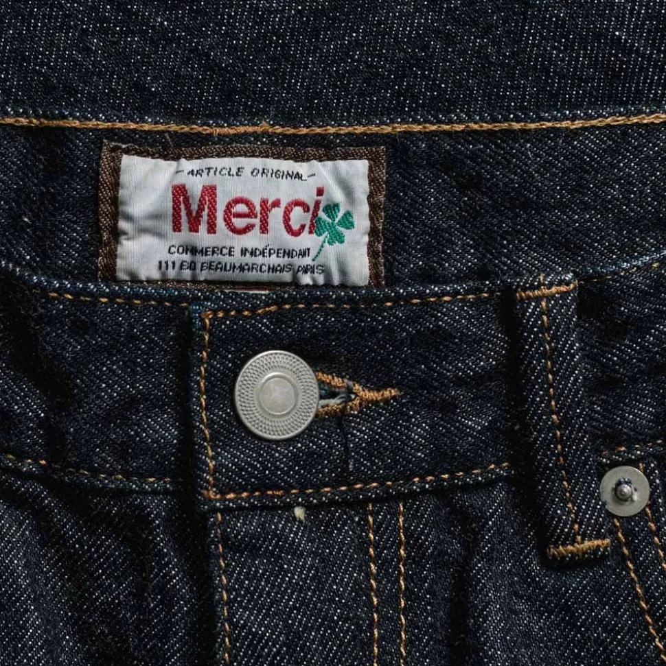 Merci - Jeans Droit Trèfle - Onewash