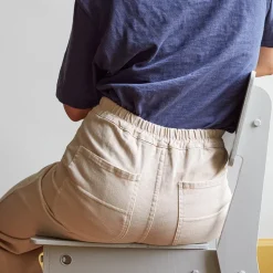 Merci - Pantalon en coton - Craie