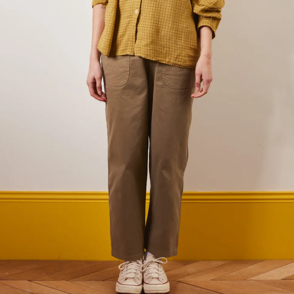Merci - Pantalon Pauline - Kaki
