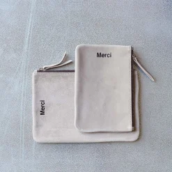 Merci - Pochette en daim - Earth