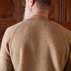 Merci - Pull en laine - Sable