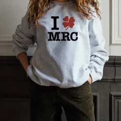 Merci - Sweat I ❤️ MRC - Gris