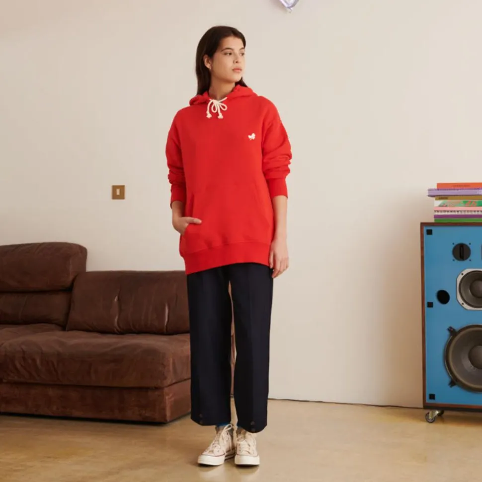 Merci - Sweat Robin - Rouge