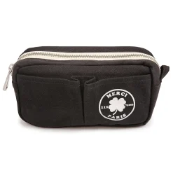 Merci - Trousse en canvas Weekender - Noir