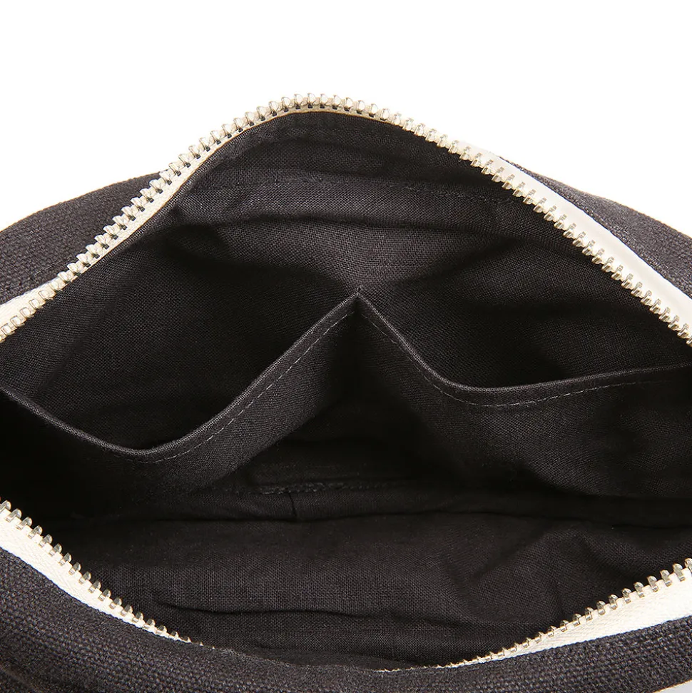 Merci - Trousse en canvas Weekender - Noir
