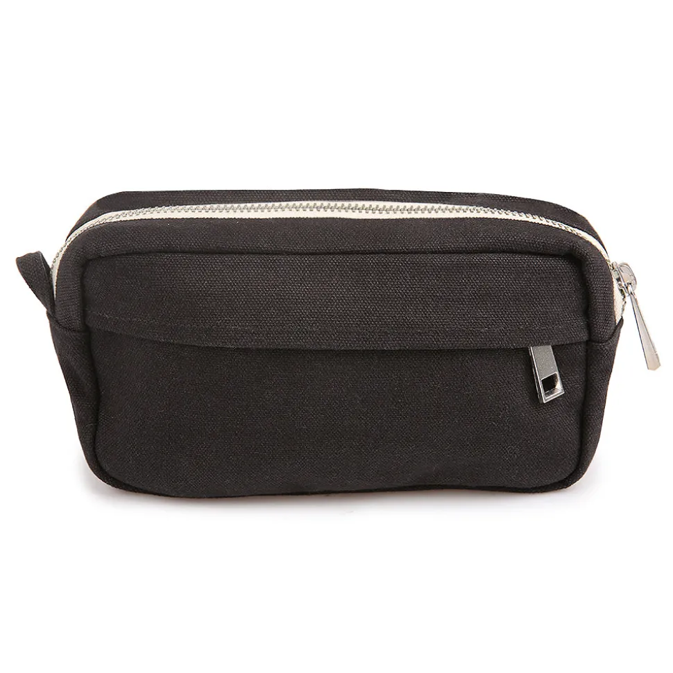 Merci - Trousse en canvas Weekender - Noir