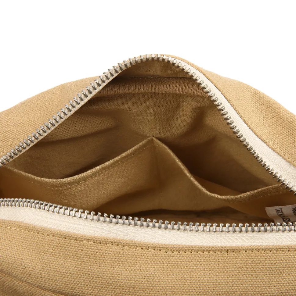 Merci - Trousse en canvas Weekender - Beige