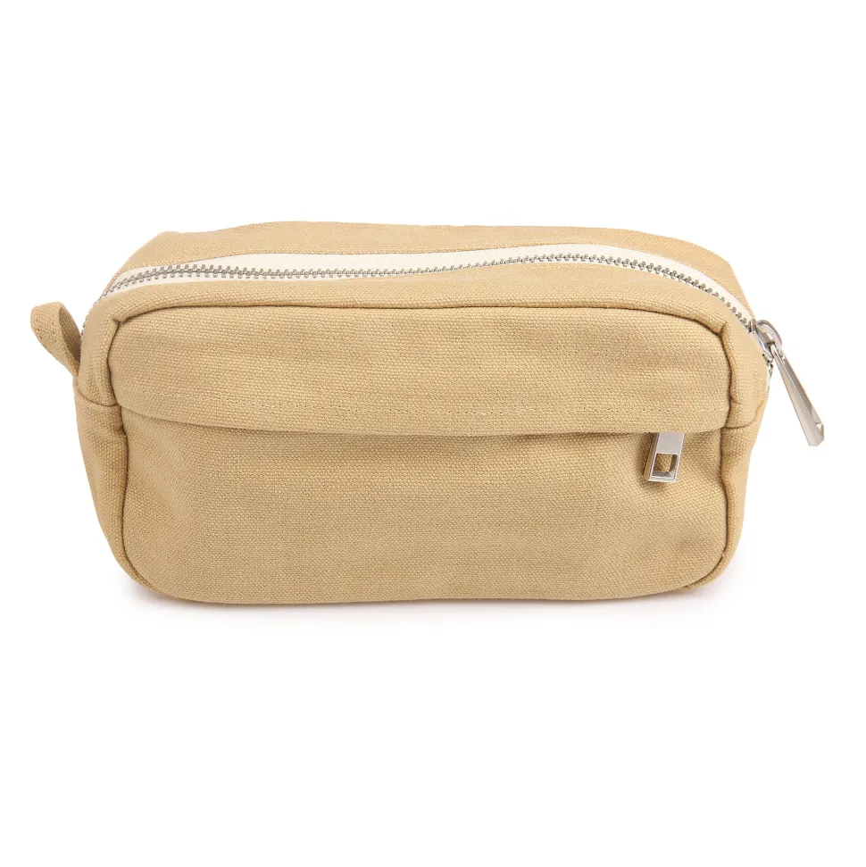 Merci - Trousse en canvas Weekender - Beige
