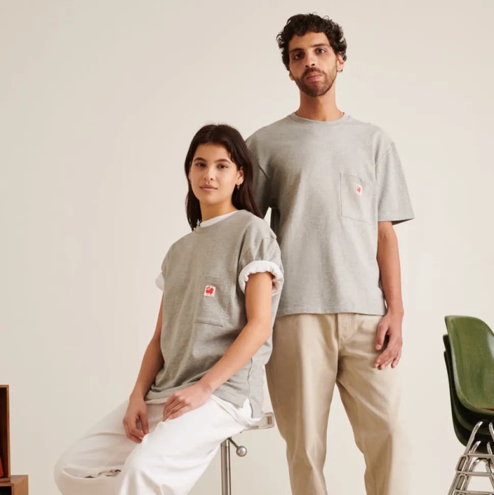 Merci - T-Shirt Vadim - Gris