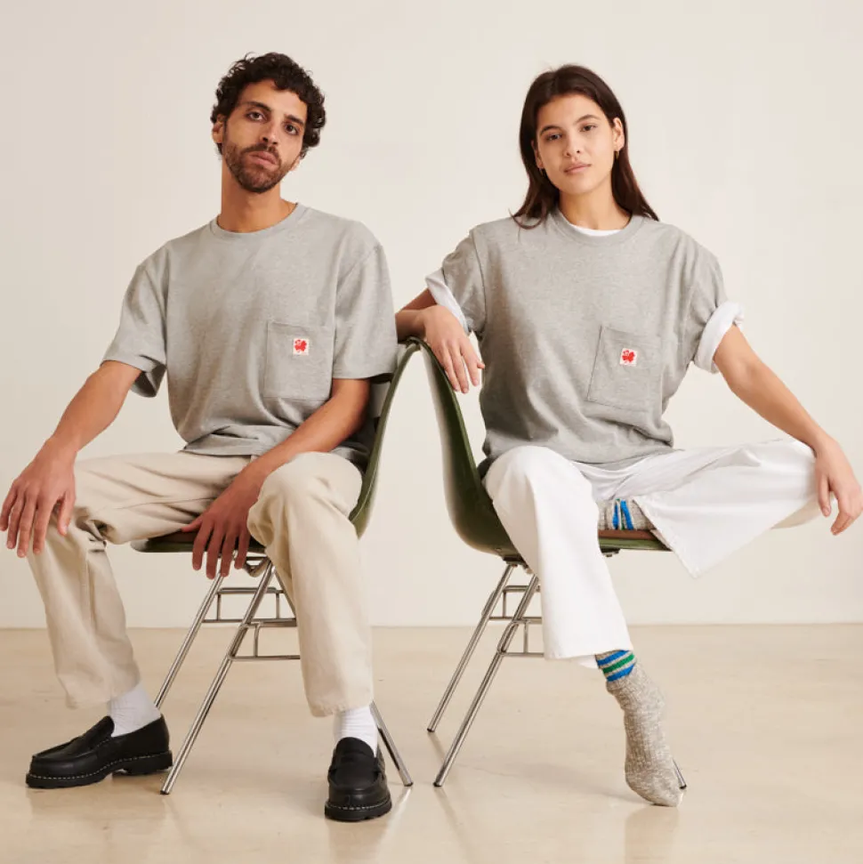 Merci - T-Shirt Vadim - Gris