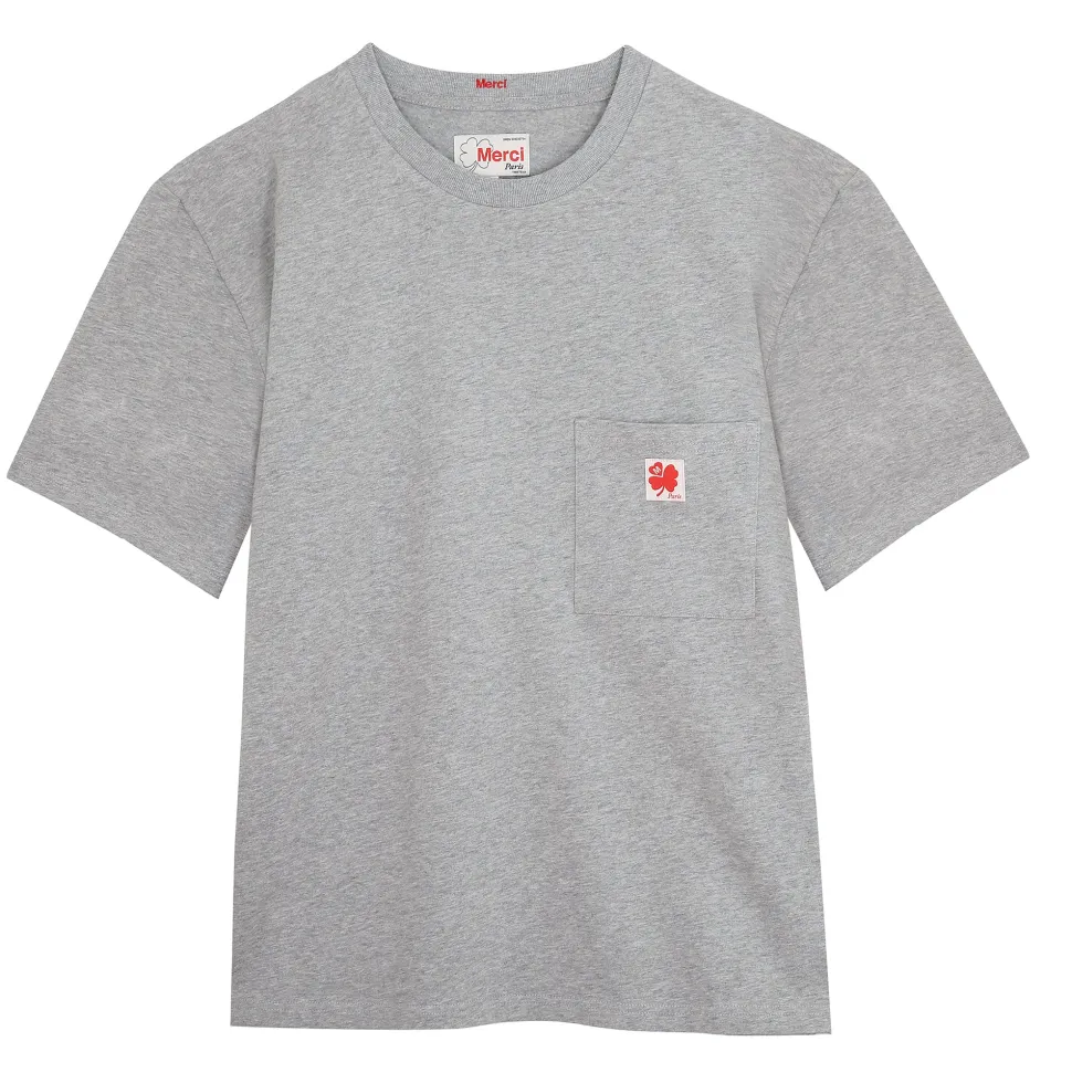 Merci - T-Shirt Vadim - Gris