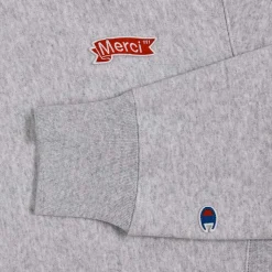 Merci x Champion - Crewneck Merci - Gris