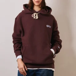 Merci x Champion - Sweat à Capuche - Marron