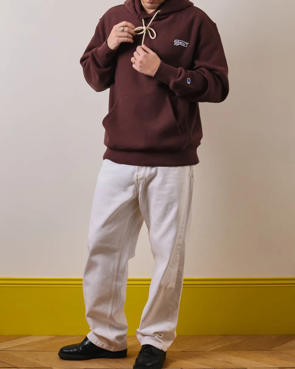 Merci x Champion - Sweat à Capuche - Marron