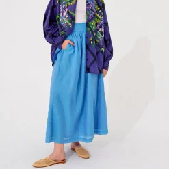 Mii Collection - Jupe Marie-Agnes - Bleu