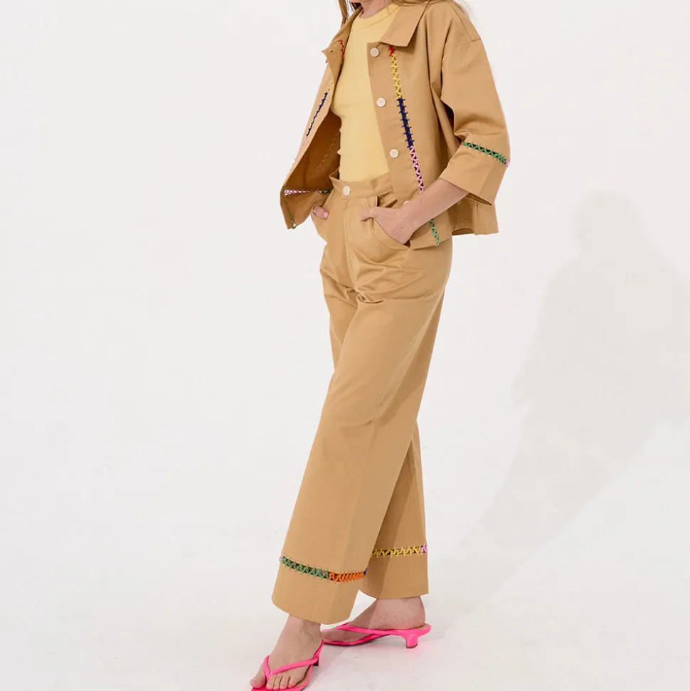 Mii Collection - Pantalon Lena - Beige