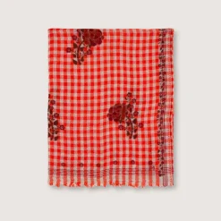 Moismont - Echarpe n°693 - Flowers Poppy Red