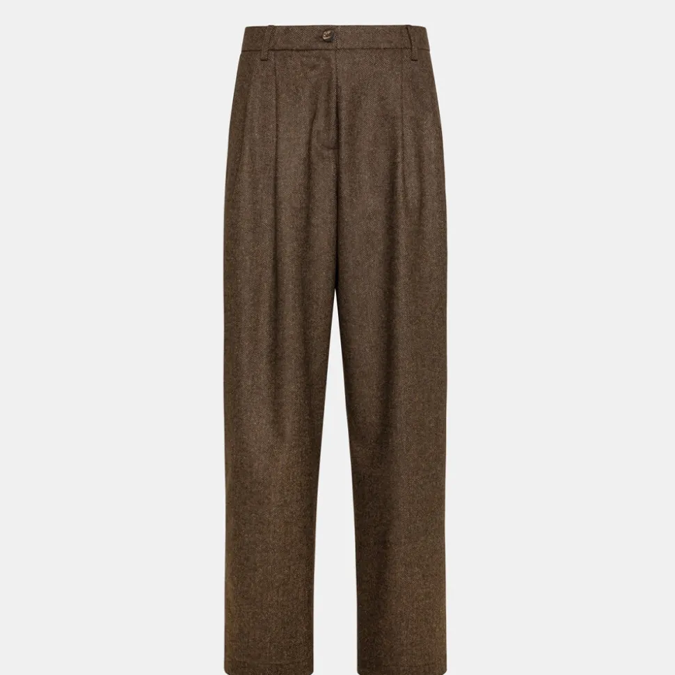 Momoni - Pantalon Adam - Marron