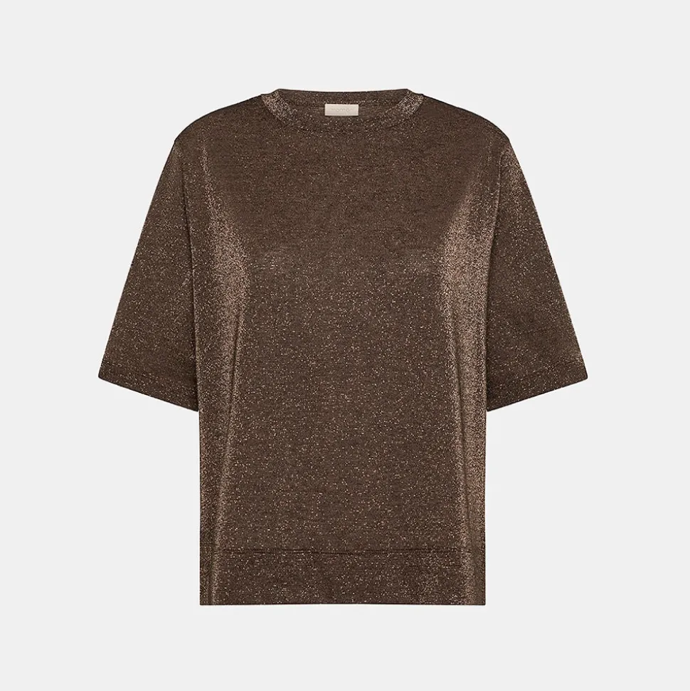 Momoni - T-Shirt Iora - Marron